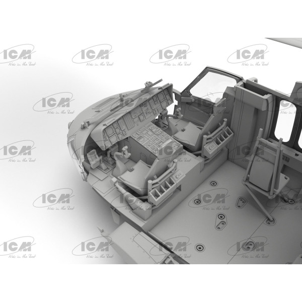 UH-60A Black Hawk, військово-транспортний гелікоптер США 1/48 ICM 48361
