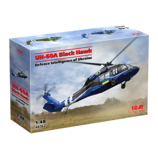UH-60A Black Hawk Головне управління розвідки України 1/48 ICM 48362