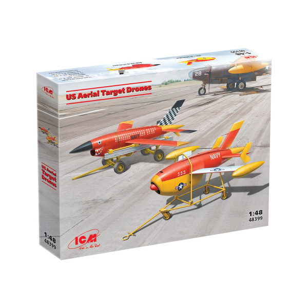 Повітряні дрони-мішені США  1/48 ICM 48399