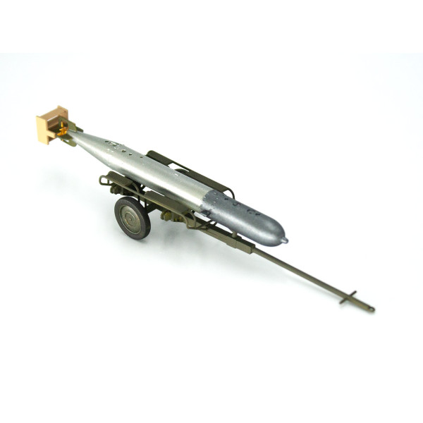 Німецький торпедний трейлер WWII 1/48 ICM 48404