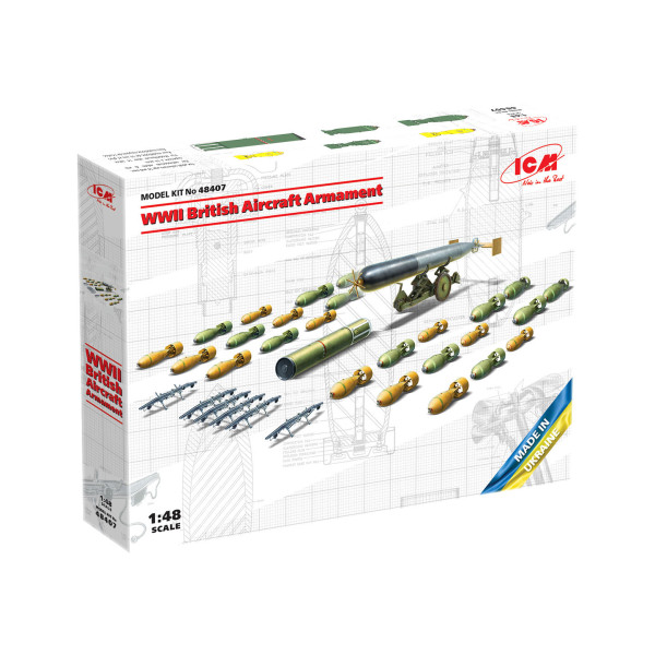 Озброєння британської авіації WWII  1/48 ICM 48407