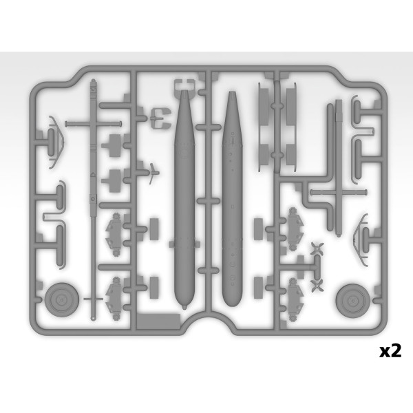 Німецьке авіаційне озброєння  WWII  1/48 ICM 48408