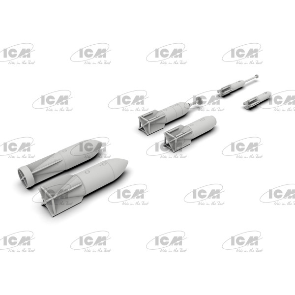 Німецьке авіаційне озброєння  WWII  1/48 ICM 48408