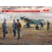 Bf 109F-4 з німецьким наземним персоналом 1/48 ICM 48805