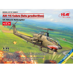 AH-1G Cobra (late production) US Attack Helicopter  1/35 ICM 53031