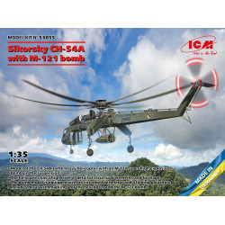 Sikorsky CH-54A Tarhe with M-121 bomb 1/35 ICM 53055