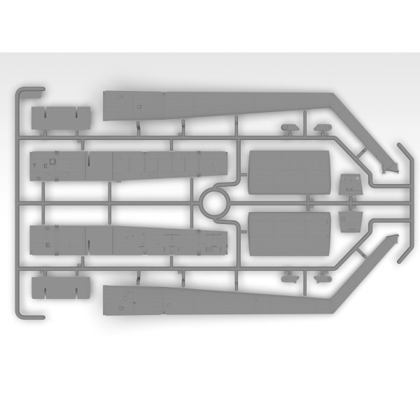 Sikorsky S-64E Skycrane with Universal Pod (Plastic model kit) 1/35 ICM 53059