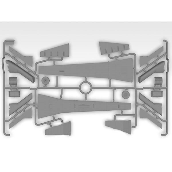 Sikorsky S-64E Skycrane with Universal Pod (Plastic model kit) 1/35 ICM 53059