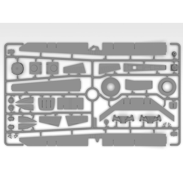 Sikorsky S-64E Skycrane with Universal Pod (Plastic model kit) 1/35 ICM 53059