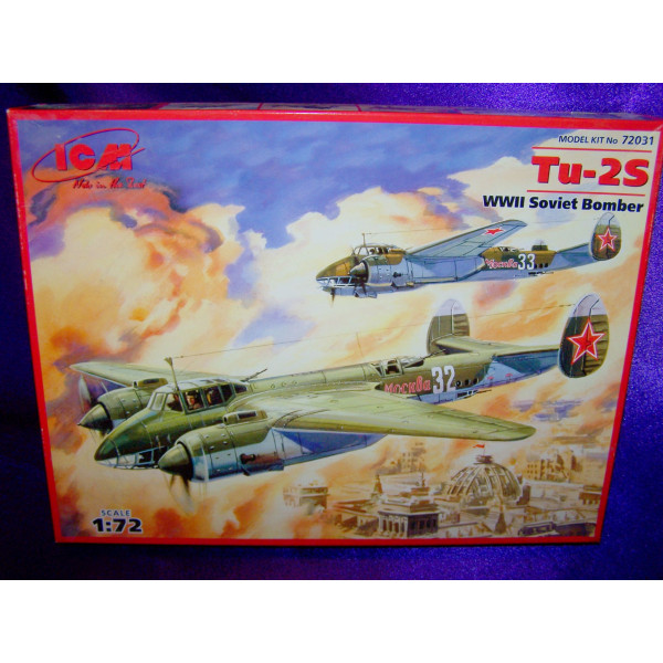 Ту-2, радянський бомбардувальник ІІ Світової війни 1/72 ICM 72031