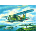  Soviet Biplane Fighter Ilyuszyn I-153 WWII  1/72 ICM 72074