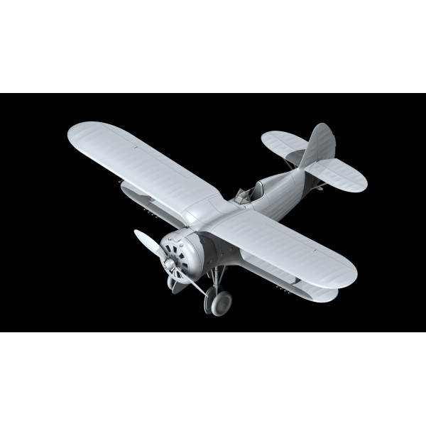 Soviet Biplane Fighter Ilyuszyn I-153 WWII  1/72 ICM 72074