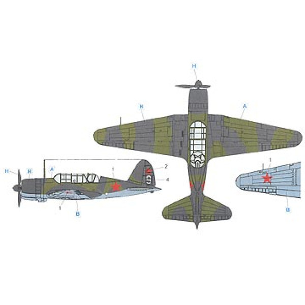 Су-2 Р, радянський літак-розвідник II Світової війни  1/72 ICM 72082