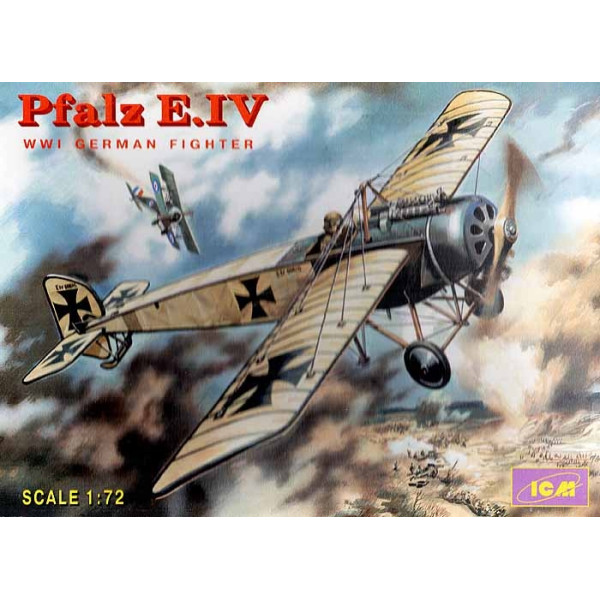 Пфальц E.IV, німецький винищувач І Світової війни  1/72 ICM 72121
