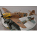 Bf -109 E -7 / Trop (тропічний), нім. винищувач ІІ Світ. війни 1/72 ICM 72133