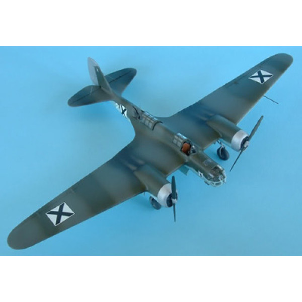 "Avia B-71", бомбард. ВПС Німеччини II Світ. війни 1/72 ICM 72163