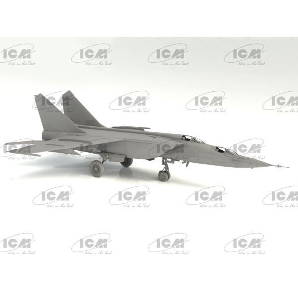 Міг-25 ПУ, радянський учбовий перехоплювач 1/72 ICM 72178