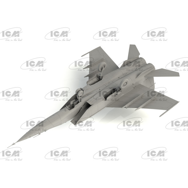 Міг-25 ПУ, радянський учбовий перехоплювач 1/72 ICM 72178