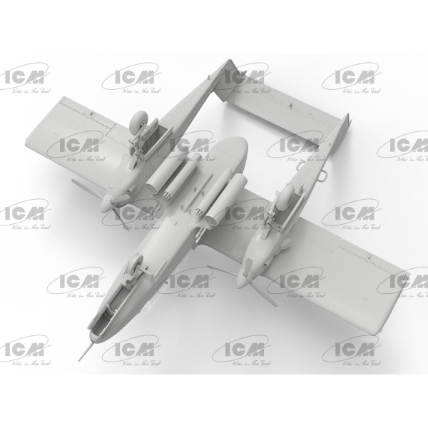 OV-10А Bronco Американський штурмовик  1/72 ICM 72185