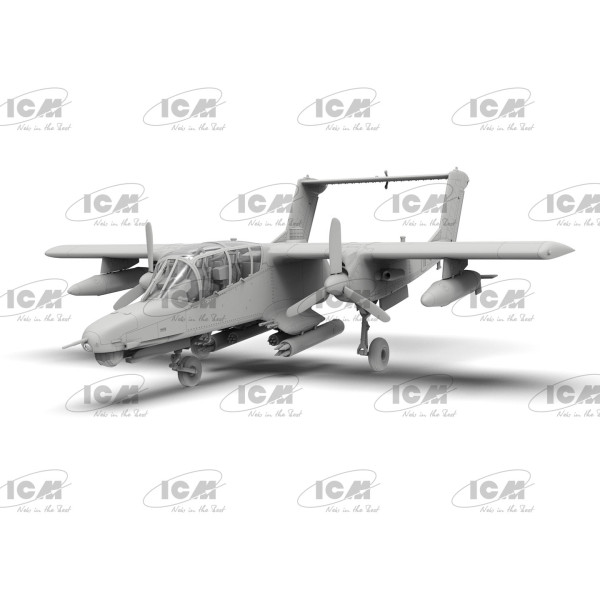 OV-10D+ Bronco Штурмовик і літак спостереження США  1/72 ICM 72186