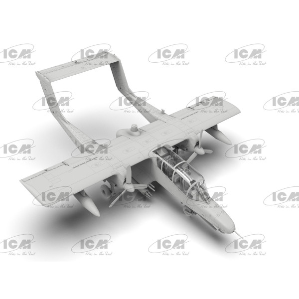 OV-10D+ Bronco Штурмовик і літак спостереження США  1/72 ICM 72186