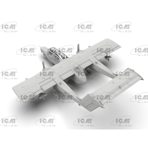 OV-10D+ Bronco Штурмовик і літак спостереження США  1/72 ICM 72186