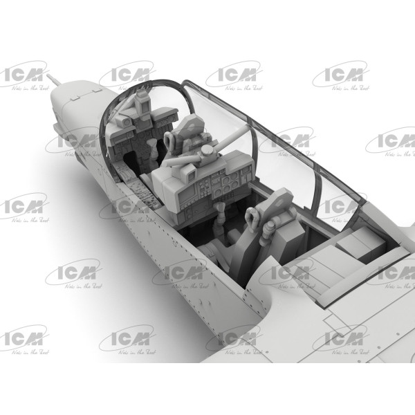 OV-10D+ Bronco Штурмовик і літак спостереження США  1/72 ICM 72186