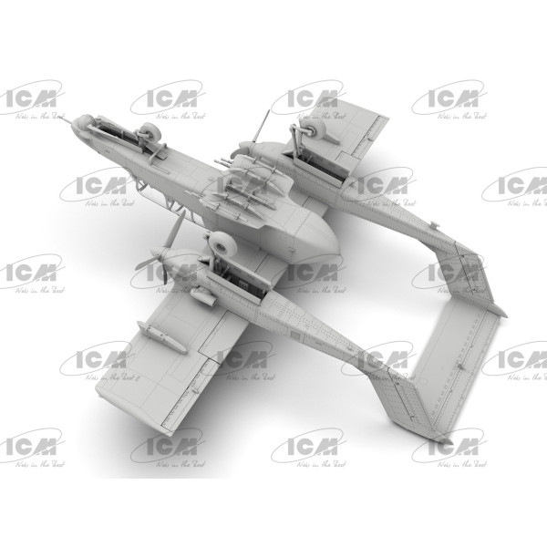 OV-10D+ Bronco Штурмовик і літак спостереження США  1/72 ICM 72186