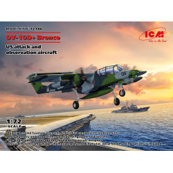 OV-10D+ Bronco Штурмовик і літак спостереження США  1/72 ICM 72186