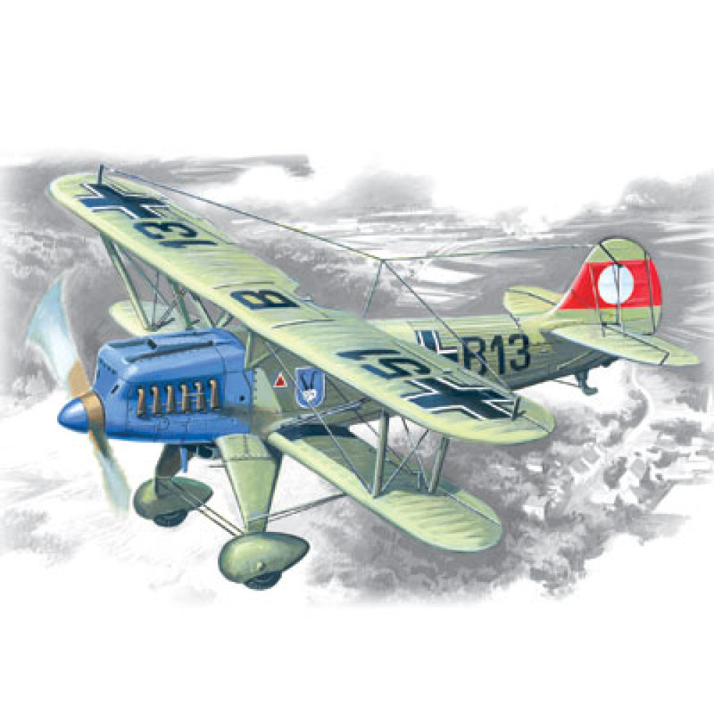 Ні-51 А-1, німецький винищувач-біплан 1/72 ICM 72193