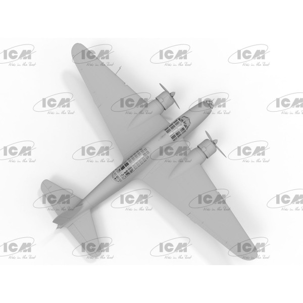 Ki-21-Ib «Sally» Японський важкий бомбардувальник  1/72 ICM 72203