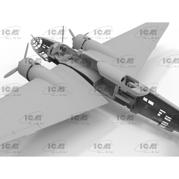 Ki-21-Ib «Sally» Японський важкий бомбардувальник  1/72 ICM 72203