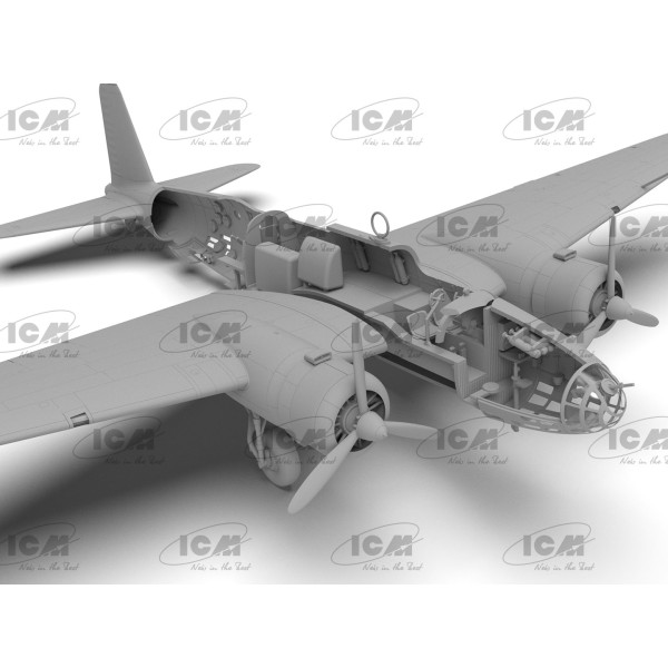 Ki-21-Ib «Sally» Японський важкий бомбардувальник  1/72 ICM 72203