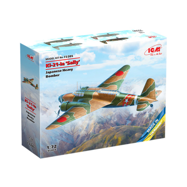 Ki-21-Ia “Sally”, Японський важкий бомбардувальник  1/72 ICM 72205