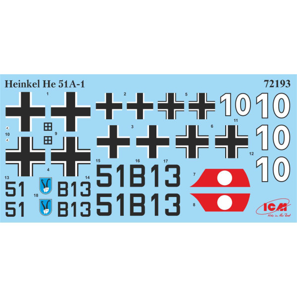 Біплани 1930-1940-х років  1/72 ICM 72210