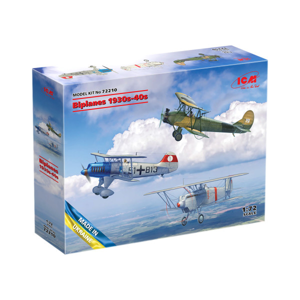 Біплани 1930-1940-х років  1/72 ICM 72210