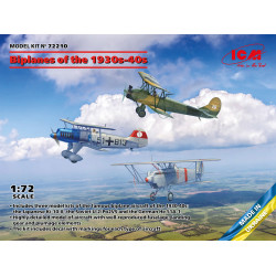 Біплани 1930-1940-х років  1/72 ICM 72210