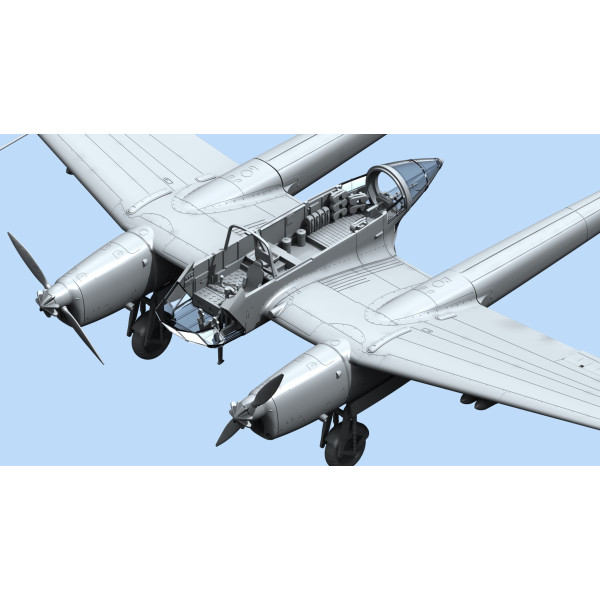 FW 189A-1, Німецький літак-розвідник II МВ 1/72 ICM 72291