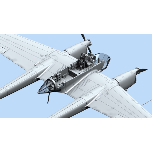 FW 189A-1, Німецький літак-розвідник II МВ 1/72 ICM 72291