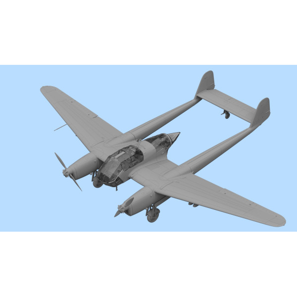 FW 189A-2, Німецький літак-розвідник ІІ МВ 1/72 ICM 72292