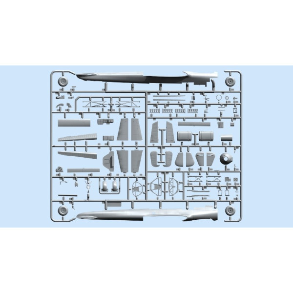 Do 17Z-10, WWII German Night Fighter (100% new molds) 1/72 ICM 72303