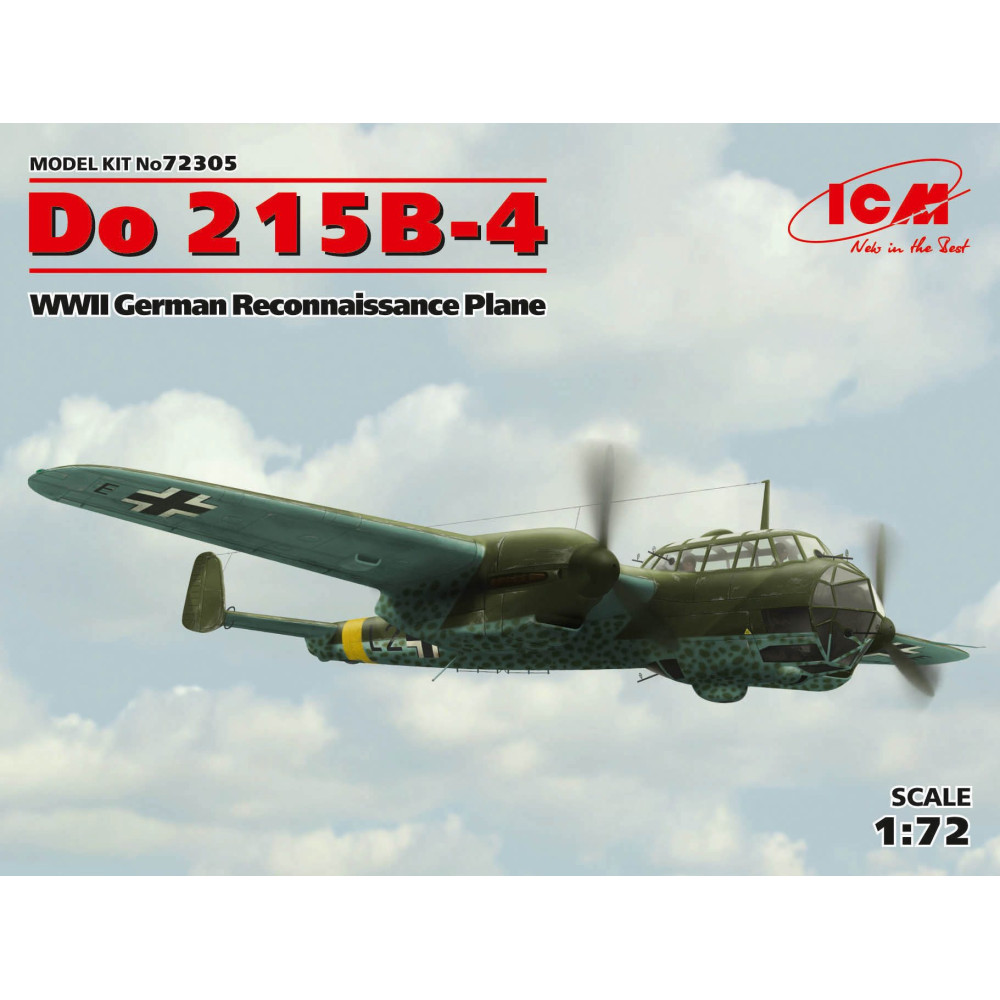 Do 215B-4, WWII Reconnaissance Plane 1/72 ICM 72305	