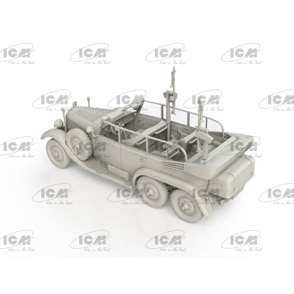 Type G4 Partisanenwagen з MG 34 - Німецький штабний автомобіль 1/72 ICM 72473