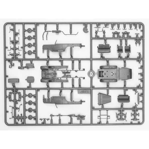Type G4 Partisanenwagen з MG 34 - Німецький штабний автомобіль 1/72 ICM 72473