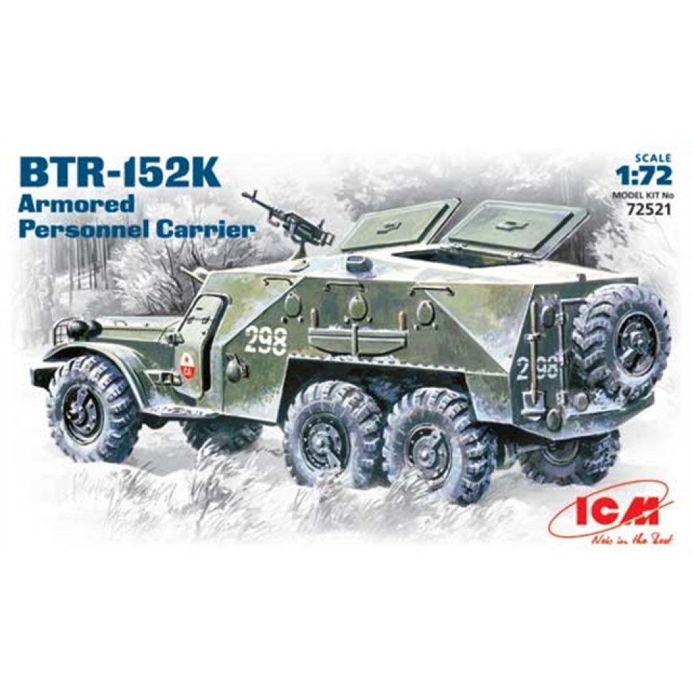 BTR - 152 K Soviet armored personnel carrier 1/72 ICM 72521