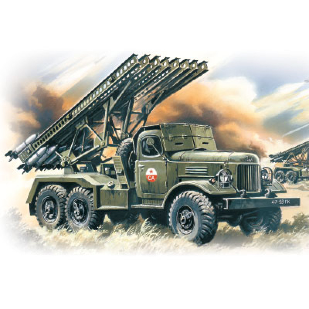 БM-13-16 Реактивна система залпового вогню 1/72 ICM 72571