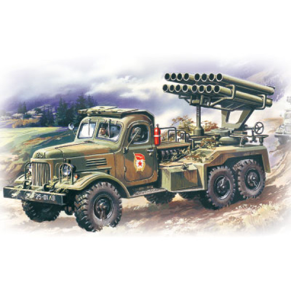 BM-14-16 Multiple Launch Rocket System 1/72 ICM 72581
