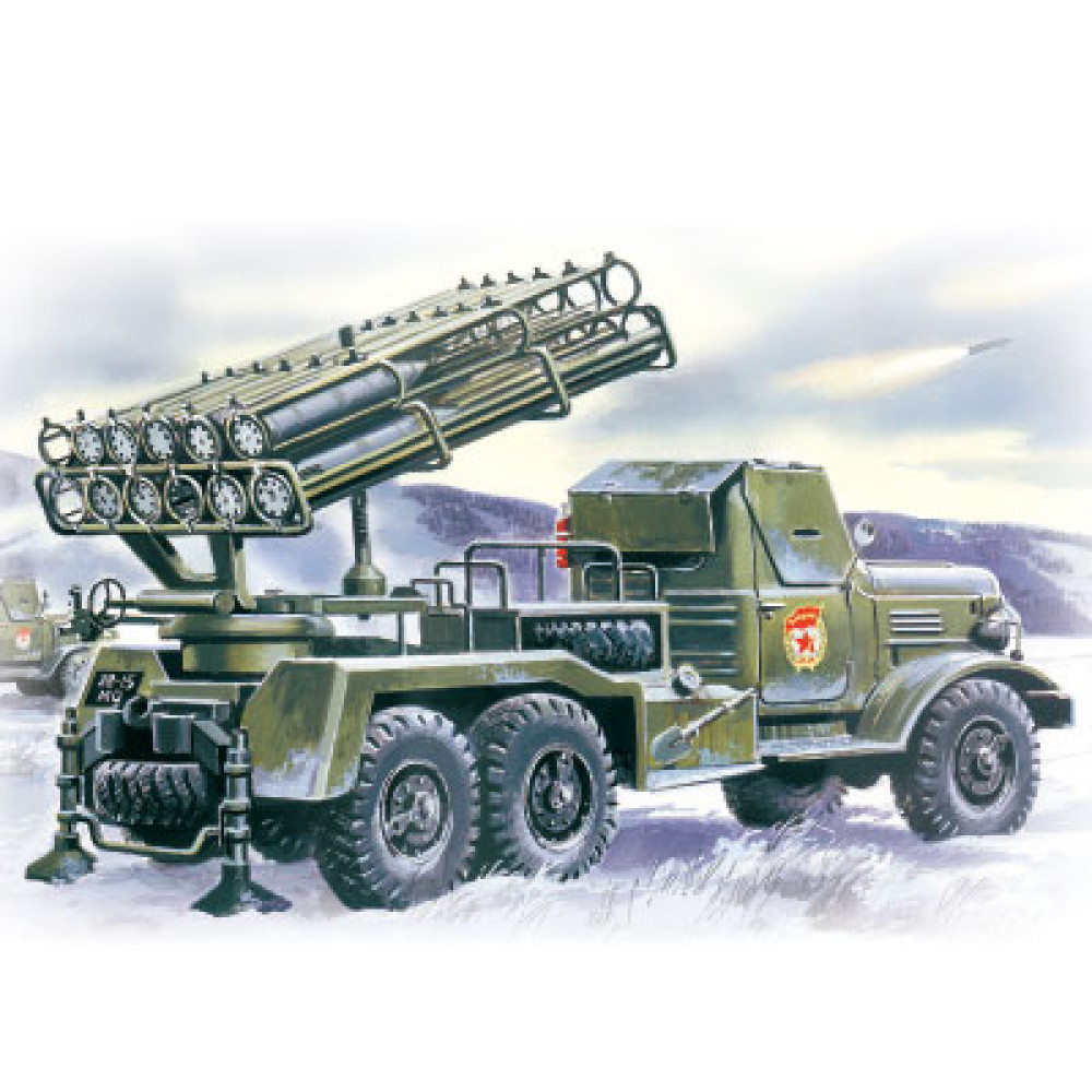 BM-24-12 Multiple Launch Rocket System 1/72 ICM 72591