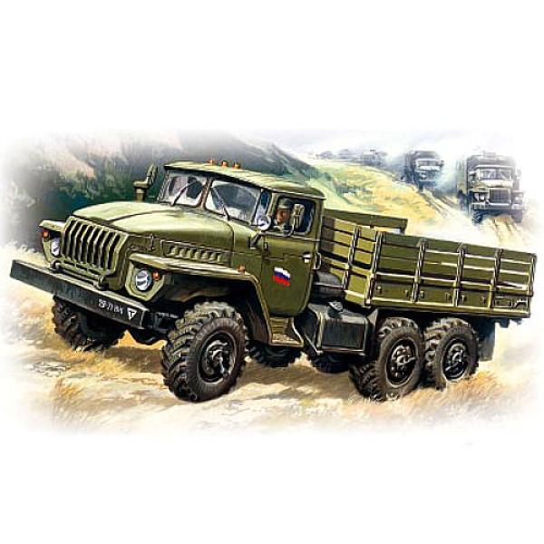 Урал-4320 Армійський вантажний автомобіль 1/72 ICM 72611