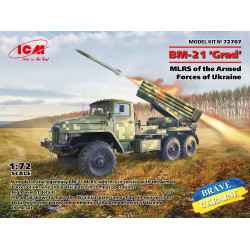 BM-21 ‘Grad’ MLRS of the Armed Forces of Ukraine 1/72 ICM 72707